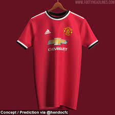 Manchester united wins many premier league championships. Manchester United 21 22 Home Kit Prediction Produced By Fakers Footy Headlines