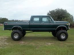 Old Ford Crew Cab Trucks Subtle But The Bed On This Truck Is 5 Inches Longer Than A Short Bed Ford Crew Cab Ford Trucks Lifted Ford Trucks