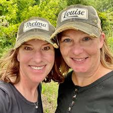 Thelma & Louise Distressed Trucker Caps