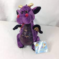 Webkinz Emperor Dragon Purple Plush Stuffed Animal Plush Webkinz Stuffed Animals Animals Dinosaur Stuffed Animal