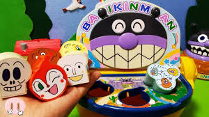アンパンマン おもちゃアニメ バイキンマン かたちあわせ ブロック バイキンマン ドキンちゃん カレーパンマン メロンパンナちゃん かびるんるん ホラーマン toy kids トイキッズ anpanm アンパンマン おもちゃ カレーパン カレー
