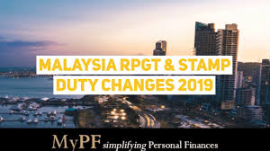 Stamp duty exemption given for the purchase of a first home priced between rm300,001 and rm1 million from any housing developer for a period of six months from 1 january 2019 to 30 june 2019. Malaysia Rpgt Stamp Duty 2019 Mypf My