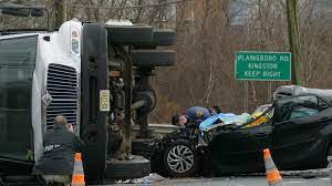 The crash reportedly happened just beyond exit 41 in winslow, camden county just after 4:30 p.m. N J Highway Closed As Authorities Investigate Crash Involving Truck And Car Nj Com