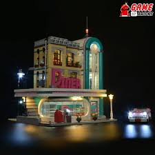 Lego 10260 Downtown Diner Light Kit 8 In 2020 Led Light Kits Lego Led Led Lights