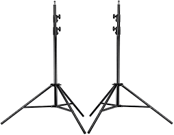 Amazon Com Neewer Pro 9 Feet 260cm Heavy Duty Aluminum Alloy Photography Photo Studio Light Stands Kit For Video Portrait And Photography Lighting 2 Pieces Camera Photo