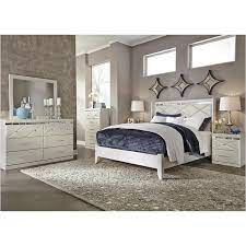 Ashley furniture coralayne queen silver 6 piece bedroom set. Dreamur Champagne Bedroom Set Ashley Furniture