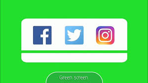 Lowerthird Green Screen Instagram Facebook Twitter And Youtube By Afroj Khan