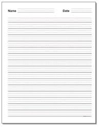 Handwriting Paper