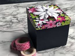 Exploding box cards are probably not for the beginner card maker given the amount of cutting, measuring and layering involved. How To Make An Exploding Box Greeting Card