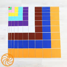 Square Of Pythagoras Montessori Math Etsy Montessori Math Felt Squares Math