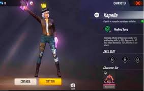 «let's test your free fire character skills! Free Fire How To Get Free Character Kapella During The Newest Event
