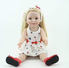 Simulation Doll Baby Cute Hair Suits Childrens Toys Girl