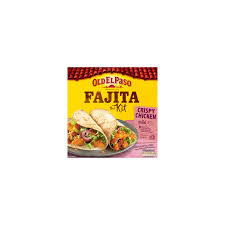 Just add fish or shrimp. Old El Paso Crispy Chicken Fajita The Kit 555g