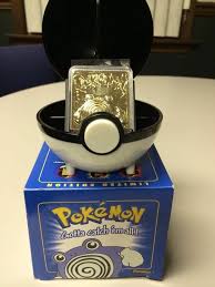 Shipped with usps first class package. 23k Gold Pokemon Cards From Burger King Nostalgia