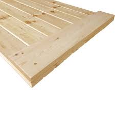 Make table top · step 3: K Bar Solid Pine Core Unfinished Interior Barn Door Slab Diy Kit