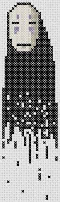 Free anime cross stitch patterns to print. Cross Stitch Anime Patterns Kaonashi No Face Cross Stitch 4 Free