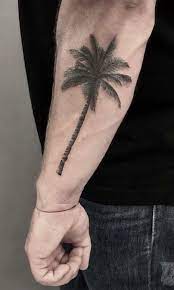 Forearm Tattoo Plam Tree Palm Tattoos Body Art Tattoos Tree Tattoo Men