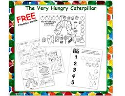 Includes images of baby animals, flowers, rain showers, and more. Very Hungry Caterpillar Coloring Worksheets Teaching Resources Tpt
