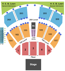 52 Memorable Austin Amphitheater Seating Chart