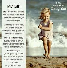 Birthday Quotes For Kids Girl My Little Girl Daughter Poems Birthday Quotes For Daughter Father Poems From Daughter