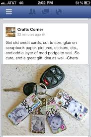 Since it's probably printed on regular paper, the. Credit Card Recycle Credit Card Crafts Gift Card Craft Card Craft