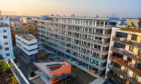 Visualisierung des hauptsächlich privat finanzierten seeparkquartiers. Wohnung Bei Lisa Frei Lisa