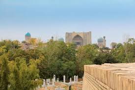 免費照片| 撒馬爾罕老城城市景觀