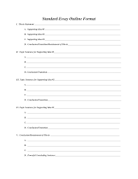 Outline Essay Outline Template Essay Outline Research Paper Outline Template