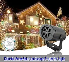 Wiswis Rotating Rgb Projection Led Lights Landscape Snowflake Lawn Lights Multicolor With 3pcs Switchable Holiday Projector Xmas Lights Led Landscape Lighting