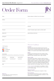 Really Like This Order Form Order Form Template Order Form Template Free Email Form