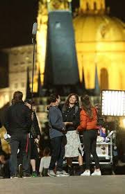Tom And Z On Set Of Far From Home In Prague Tom Holland Zendaya Tom Holland Tom Holland Spiderman