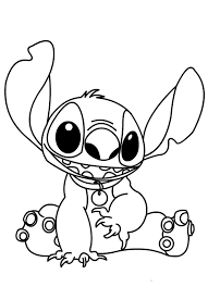 Most of them are pretty simple and should be easy enough for preschoolers and kindergarten students. Printable Disney Stitch Coloring Pages Novocom Top