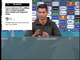 A close look at the life of cristiano ronaldo. Cristiano Ronaldo S Coca Cola Snub Followed By A 4 Billion Drop In Its Market Value Leads To A Meme Fest Masala Com