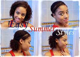 Easy Quick Summer Natural Hairstyles Youtube Natural Hair Styles Natural Hair Styles Easy Easy Care Hairstyles