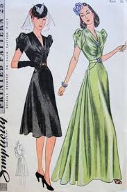 Simplicity 3208 B 1940s Fashion Dresses 1940s Dresses Vintage Outfits