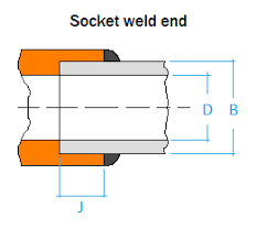 Socket Weld Connection Valvias