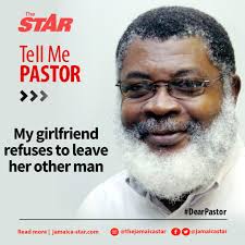 DearPastor: I love this woman and I refuse to let her stay with another man  with whom she also has a relationship. The other man has also refused to  give up and