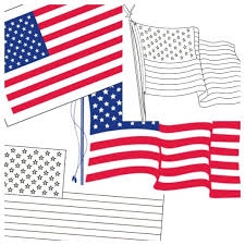 The fifty stars represent the fifty states, and the stripes represent the thirteen original colonies. Free Printable Us Flags American Flag Color Book Pages