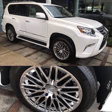 2019 lexus gx with chrome zulus wheels and michelin tires 2019 lexus lexusgx gx chromewheels wheels rims cvd cvd lexus gx michelin tires chrome wheels