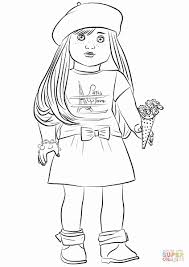 American Girl Doll Coloring Page Inspirational American Girl Grace Thomas Coloring Page Coloring Pages For Girls American Girl Books American Girl Doll Crafts