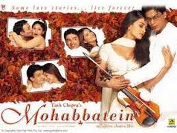 Cine Hindu En Espanol Mohabbatein Sub En Espanol Romantic Movies Hindi Bollywood Movies Bollywood Songs
