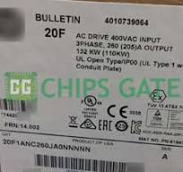 20F1ANC260JA0NNNNN PowerFlex 753 AC Drive 400V 132kW 3-PH S ...