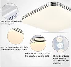 Lights can be integrated with smart home technology or might feature remote control switches that buying used lighting is a good option if you are hoping to acquire a pricier light fixture at a lower price. O 30cm 3000k Corridor 2800lm Flush Ceiling Light Kitchen Warm White Lighting For Bathroom Office Hallway Zhma Led 36w Square Ceiling Lights Bath Ceiling Light Ceiling Lights