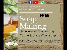 FREE WORKSHOP ON SOAP MAKING