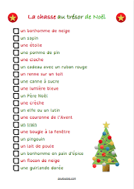 Printable La Chasse Au Tresor De Noel Jeux Noel Chasse Au Tresor De Noel Noel