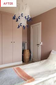 Before And After A Pretty Ikea Pax Hack Elevates This Entire Bedroom In 2020 Ikea Pax Wardrobe Ikea Pax Pax Wardrobe