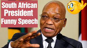 South African President Making A Speech In The Beginning Funny Videos Youtube