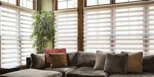 Shades and remote blinds for high windows have top down/bottom up options to preserve the views while providing uv/light filtering. The 5 Best Types Of Blinds Best Materials For Window Blinds