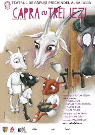 Era odata o capra care avea trei iezi. Teatrul De PÄpuÈi Prichindel Alba Iulia PrezintÄ Spectacolul Capra Cu Trei Iezi La Un Festival InternaÅ£ional Din Timisoara Alba24