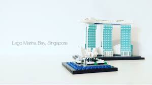 Lego Moc Marina Bay Singapore Including Both The Moc Artscience Museum And The Lego Official Set Of Marina Bay Sands Lego Architecture Lego Legos